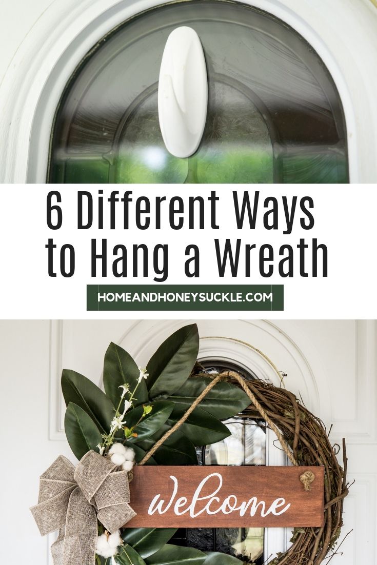 6 Different Ways to Hang a Wreath